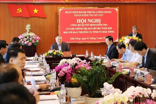 Đắk Nông triển khai có hiệu quả các nghị quyết, chỉ thị, kết luận của Đảng