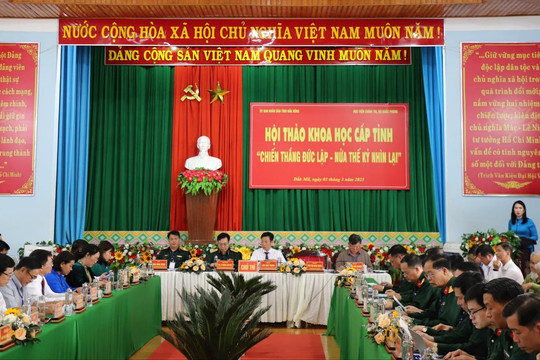 Hội thảo khoa học “Chiến thắng Đức Lập - Nửa thế kỷ nhìn lại”
