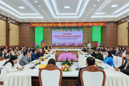 Lâm Đồng phát động Tháng gửi tiết kiệm chung tay vì người nghèo năm 2025