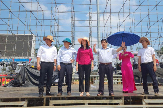 Kiểm tra công tác chuẩn bị Lễ kỷ niệm 50 năm Ngày giải phóng Đức Lập