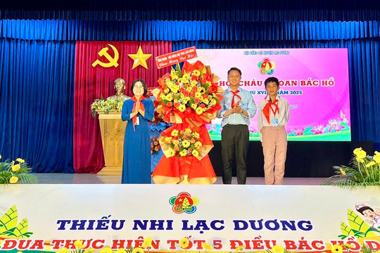 Đại hội Cháu ngoan Bác Hồ huyện Lạc Dương lần thứ XVIII