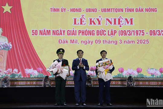 Đắk Nông kỷ niệm 50 năm ngày giải phóng Đức Lập