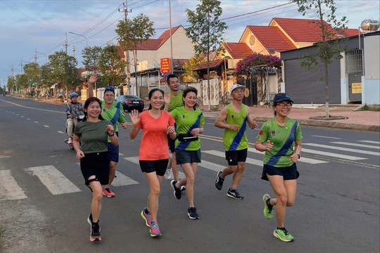Kinh nghiệm chạy bộ của runners Đắk Nông