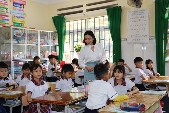 Đánh giá thay chấm điểm, học sinh tiểu học giảm áp lực, tăng tự tin