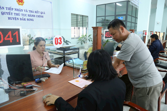Đắk Nông nâng cao hiệu quả cải cách thể chế