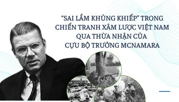 “Sai lầm khủng khiếp” trong chiến tranh xâm lược Việt Nam qua thừa nhận của cựu Bộ trưởng McNamara