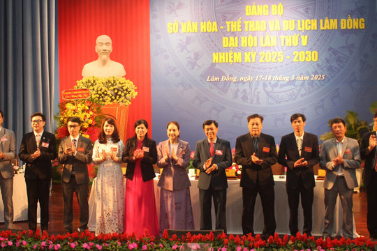 Đại hội Đảng bộ Sở Văn hóa - Thể thao và Du lịch lần thứ V, nhiệm kỳ 2025 - 2030