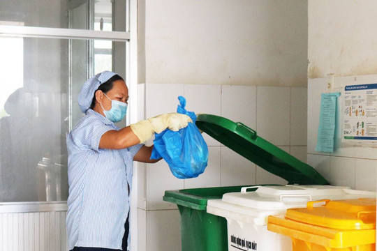 Công văn 1477: Yêu cầu tăng cường quản lý chất thải y tế trong phạm vi khuôn viên cơ sở y tế