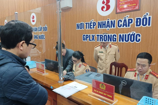 Quy định mới về việc cấp, đổi giấy phép lái xe tại công an cấp xã