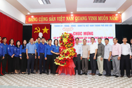 Bảo Lộc: Tổ chức kỷ niệm 94 năm Ngày thành lập Đoàn Thanh niên Cộng sản Hồ Chí Minh