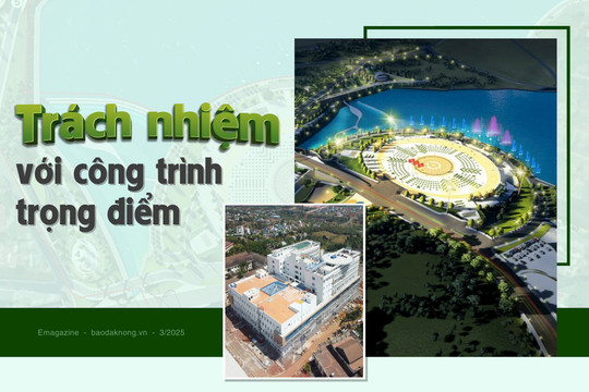 Trách nhiệm với công trình trọng điểm