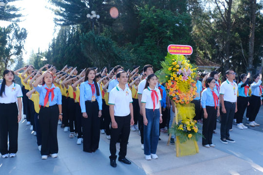 Thiếu nhi Lâm Đồng tham gia nhiều hoạt động sôi nổi tại Đại hội Cháu ngoan Bác Hồ