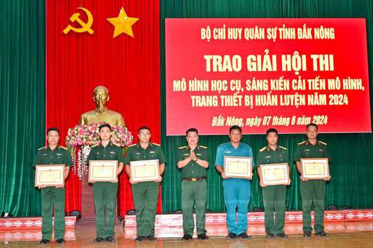Những "cây sáng kiến" ở Bộ Chỉ huy Quân sự Đắk Nông