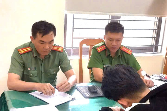 Công an tỉnh Quảng Nam làm việc với trường hợp đăng tải thông tin sai sự thật liên quan đến cái chết của 02 người con trong 01 gia đình