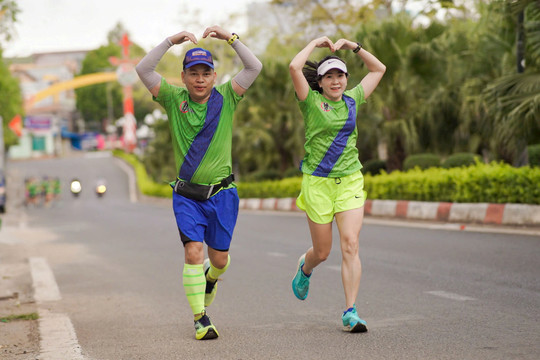 Bảo đảm trật tự, an toàn giao thông phục vụ giải Đắk Nông Marathon 2025