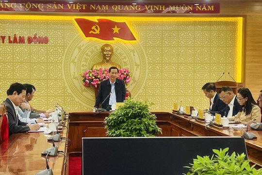 Quyền Bí thư Tỉnh uỷ Lâm Đồng Nguyễn Thái Học: Phát huy vị trí, vai trò, tiếng nói của ĐBQH vì lợi ích chung