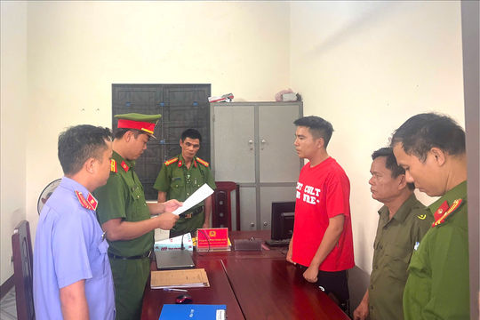 Công an tỉnh Quảng Nam khởi tố, bắt tạm giam Tiktoker đăng tải thông tin bịa đặt, sai sự thật