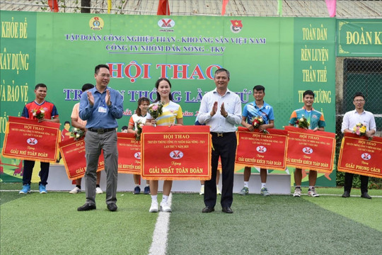 Hội thao truyền thống Công ty Nhôm Đắk Nông lần thứ V