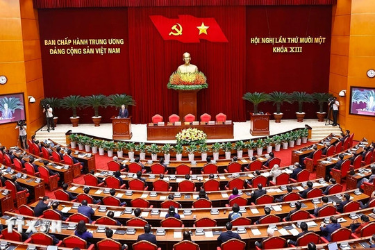 Bế mạc Hội nghị Trung ương 11 khóa XIII: Hội nghị lịch sử bàn quyết sách lịch sử