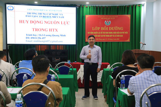 Đắk Nông tập huấn nâng cao quản lý tài chính cho 60 hợp tác xã