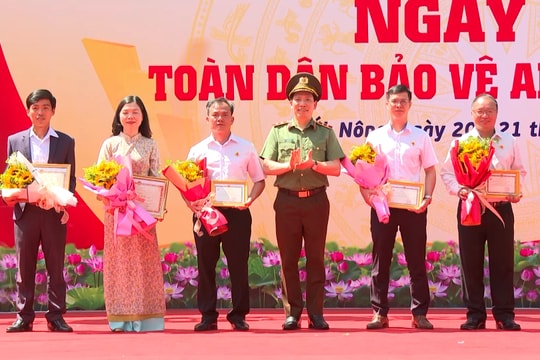 Đắk Nông tổ chức Ngày hội toàn dân bảo vệ an ninh tổ quốc năm 2025