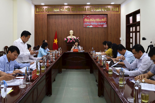 Đắk Nông họp thẩm tra dự thảo nghị quyết về bổ sung danh mục dự án đầu tư công