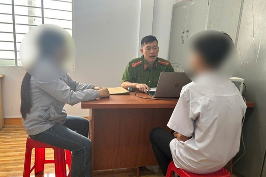 Đắk Nông: Công an xã nhanh chóng xác minh hành vi ném đá làm hư hỏng xe ô tô