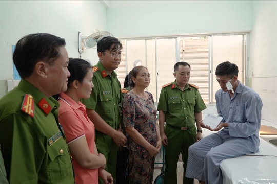 Bắt quả tang đối tượng tàng trữ trái phép chất ma túy, một cán bộ Công an xã  bị thương khi làm nhiệm vụ