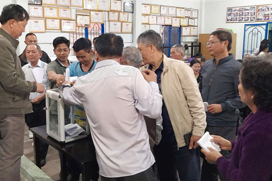 Lâm Đồng hoàn tất lấy ý kiến cử tri về đề án sắp xếp đơn vị hành chính cấp tỉnh và cấp xã