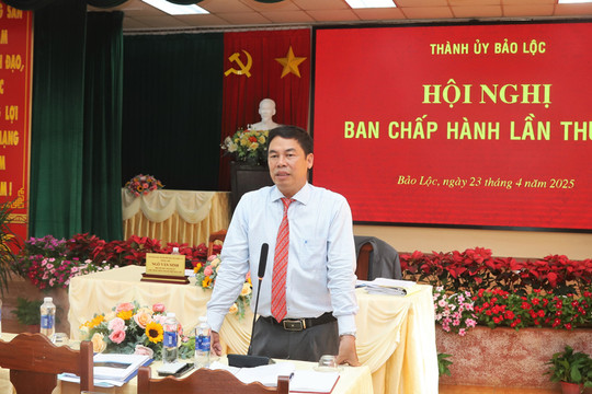 Hội nghị Ban Chấp hành Đảng bộ TP Bảo Lộc lần thứ 37