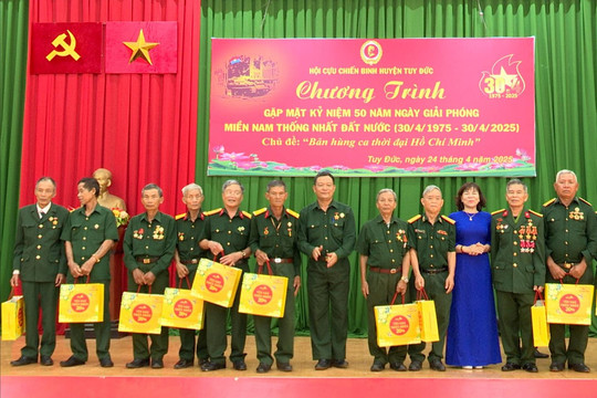 Huyện biên giới Đắk Nông Kỷ niệm 50 năm Ngày giải phóng miền Nam, thống nhất đất nước