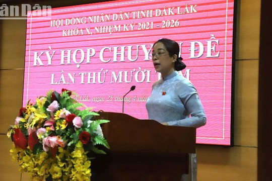 Miễn nhiệm Chủ tịch Ủy ban nhân dân tỉnh Đắk Lắk đối với ông Phạm Ngọc Nghị