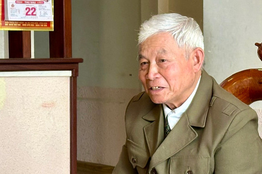 ÔNG VĂN CHƯƠNG KIỂU - NGUYÊN CHỦ TỊCH HỘI CỰU CHIẾN BINH HUYỆN LẠC DƯƠNG: “Góp phần giáo dục lòng yêu nước, truyền thống cách mạng cho thế hệ trẻ”