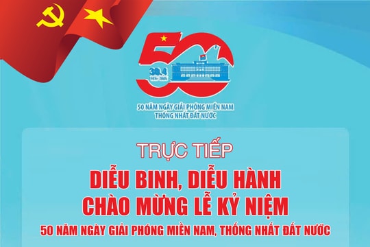 Lễ diễu binh, diễu hành kỷ niệm 50 năm Ngày Giải phóng miền Nam, thống nhất đất nước