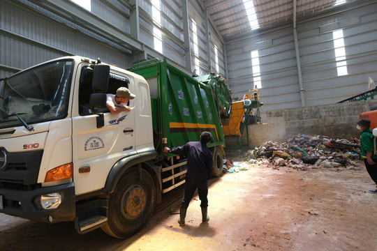 Nhà máy xử lý chất thải rắn Liên Đầm đi vào hoạt động