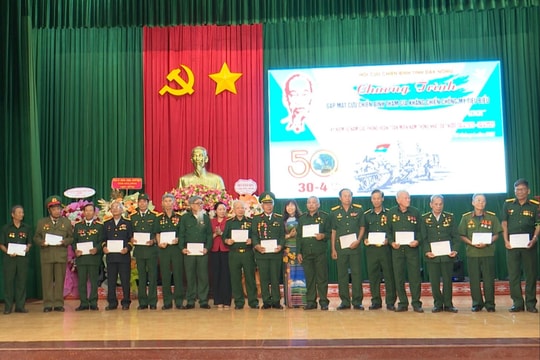 Đắk Nông gặp mặt cựu chiến binh tiêu biểu
