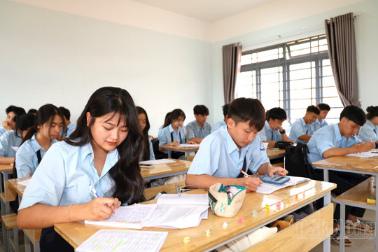 Hiệu quả giáo dục các trường tư thục ở huyện biên giới Đắk Nông