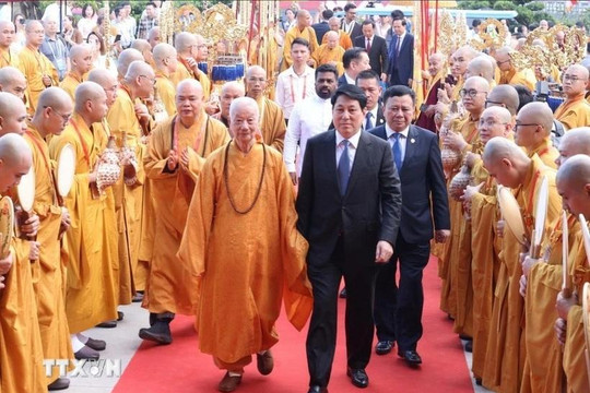Tiếng nói đoàn kết vì hòa bình và phát triển từ Đại lễ Vesak 2025