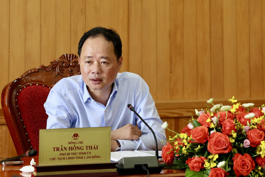 Chủ tịch UBND tỉnh Trần Hồng Thái làm việc với Công ty CP Tập đoàn Trường Hải