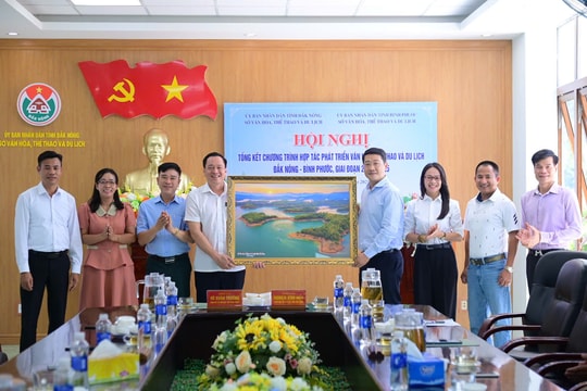 Đắk Nông và Bình Phước hợp tác phát triển văn hóa-thể thao & du lịch