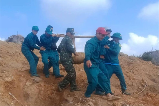 Đắk Nông hủy nổ an toàn quả bom nặng 100kg