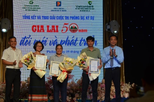 Tổng kết cuộc thi "Gia Lai 50 năm đổi mới và phát triển"
