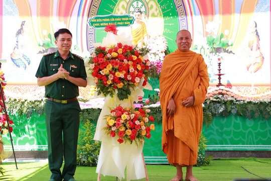 Mừng Đại lễ Phật đản tại huyện biên giới Đắk Nông
