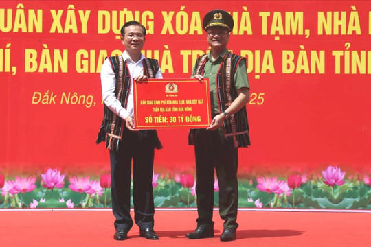 Đắk Nông quyết tâm xóa 500 nhà tạm trong 56 ngày