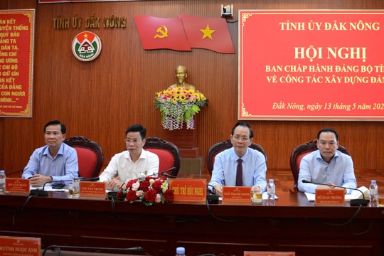 Đắk Nông quyết định kết thúc hoạt động đảng bộ cấp huyện và cấp xã từ 1/7/2025