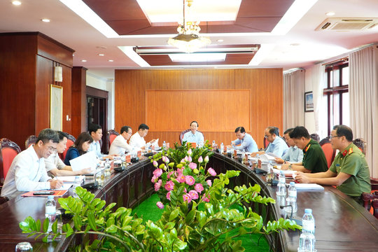 Đồng chí Ngô Thanh Danh chủ trì Hội nghị Ban Thường vụ Tỉnh ủy Đắk Nông