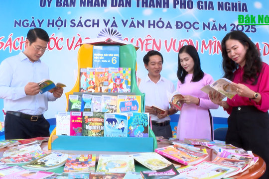 Ngày hội Sách và Văn hóa đọc tỉnh Đắk Nông năm 2025