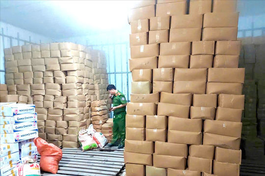 Công an tỉnh Hà Giang liên tiếp phát hiện các vụ vận chuyển hàng hoá không có hoá đơn chứng từ hợp pháp