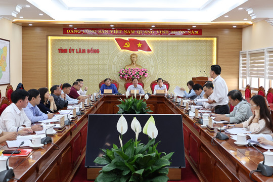 Góp ý Đề án hợp nhất Ban Tuyên giáo và Dân vận Tỉnh ủy Lâm Đồng, Bình Thuận và Đắk Nông