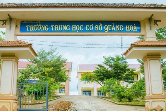 Đắk Nông thành lập Trường THCS và THPT Quảng Hòa